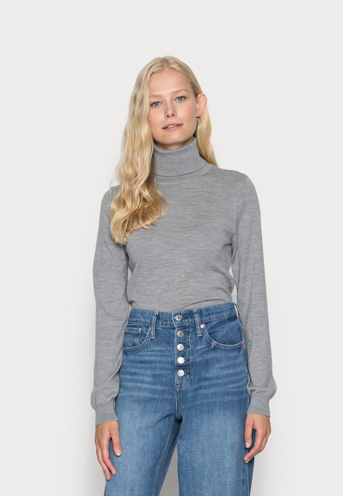 Pulls Anna Field MERINO WOOL TURTLENECK Grise Femme | WQC-0226443